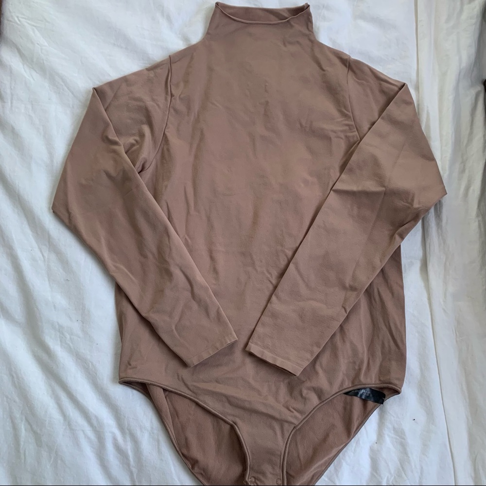 Skims mockneck body suit